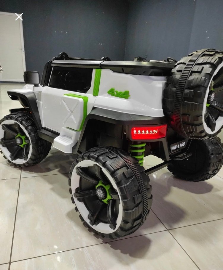 Jeep 4x4 akülü araba kumandalı - Görsel 5