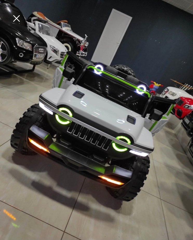 Jeep 4x4 akülü araba kumandalı - Görsel 2