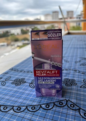 L'Oréal Revitalift Göz Serumu %2.5 Hyaluronik Asit