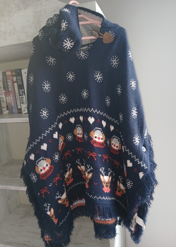 Kız cocuk panço - Görsel 3