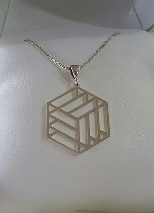 Gümüş kolye handmade