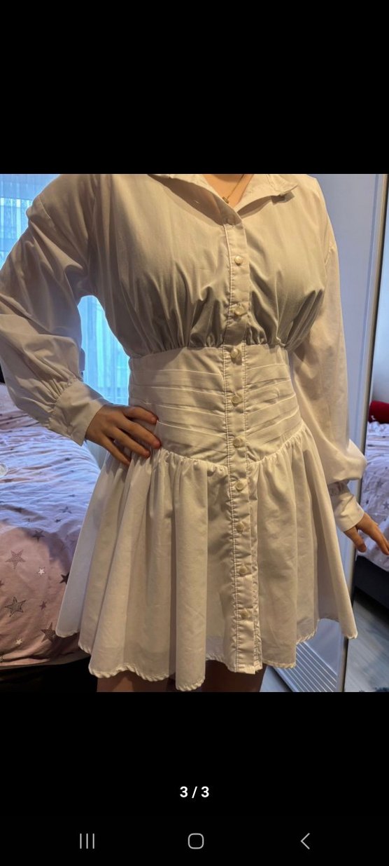 Gömlek Elbise - Görsel 3