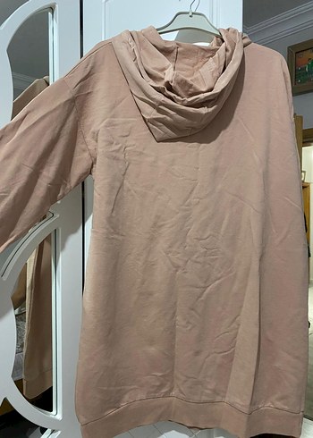 LC Waikiki Pudra Kapüşonlu Uzun Kollu Sweatshirt