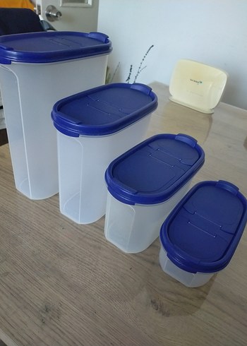 Tupperware oval set