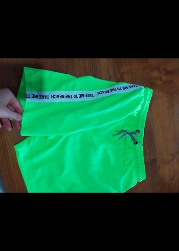 Erkek Yeşil Kemerli Mini Mayo - Görsel 2