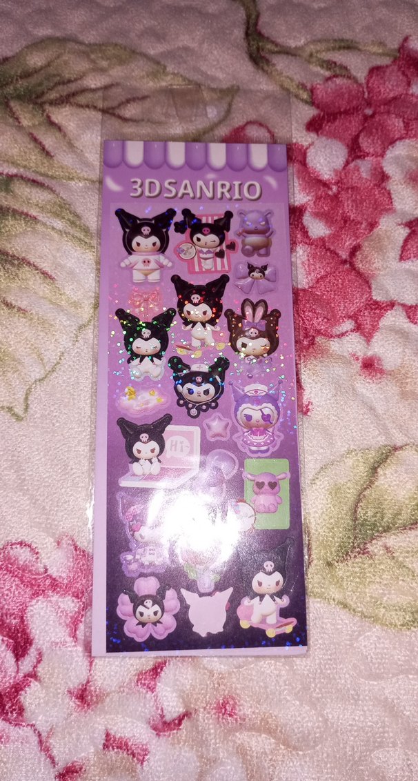 Pastel Renkli 3D sticer lar - Görsel 3