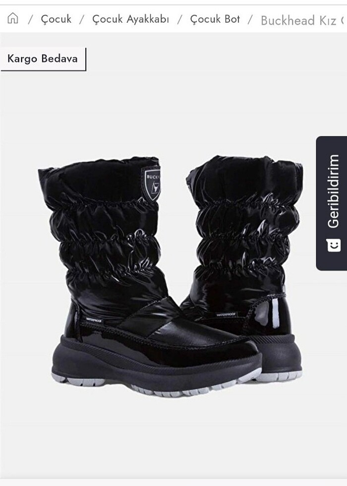 Buckhead waterprof cocuk bot - Görsel 3