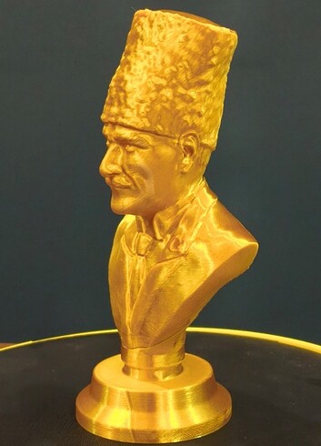 Kalpaklı Atatürk Büstü 15 cm