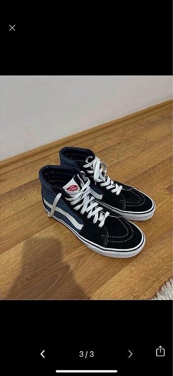 Vans Hiç kullanılmamış orijinal ayakkabı