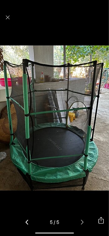 Bahçe kullanımı için Trambolin
