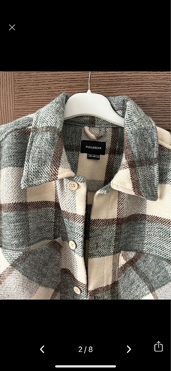 Pull and Bear Pull Bear Gömlek Ceket