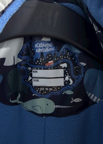 Mavi Kamuflaj Desenli Bebek Tulumu - Görsel 3