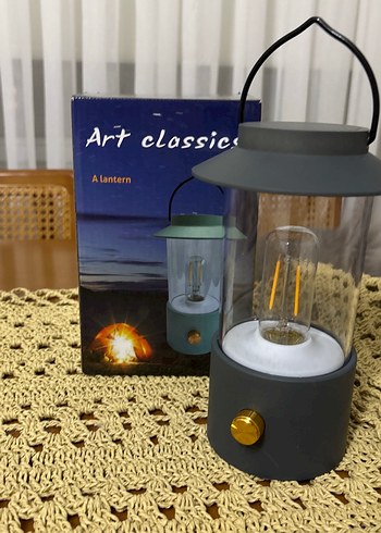 Ikea Art Classics Khaki Renkli Fener