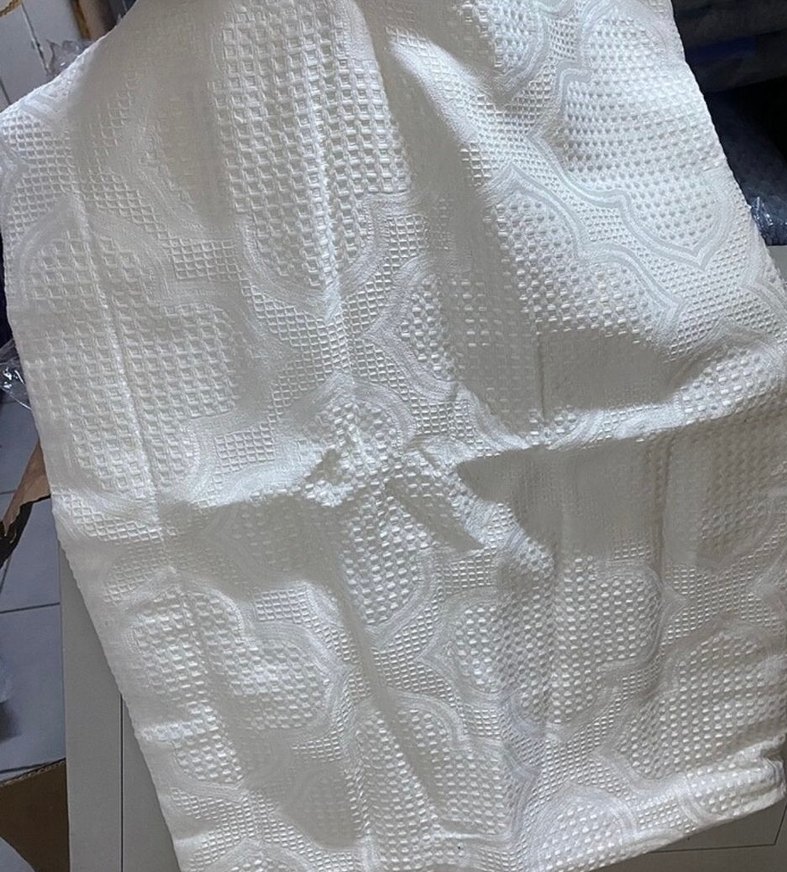 Karaca Home Beyaz Gri Yatak Örtüsü Seti - Görsel 2