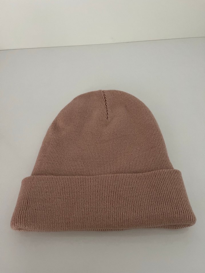 Bej Kadın Örgü Bere - Görsel 2