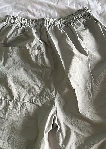 Bej Kadın Paraşüt pantolon - Görsel 3