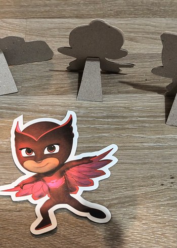 Pijamaskeliler Doğum Günü Süsleri - Görsel 10