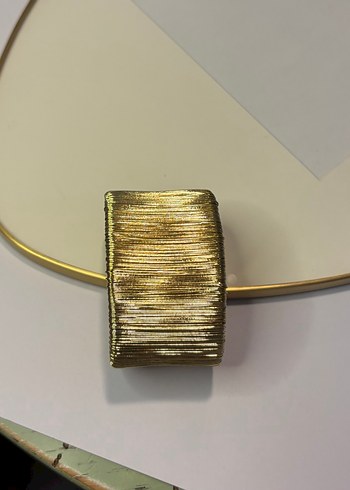 Gold Renk Parlak Altın Bileklik - Görsel 3