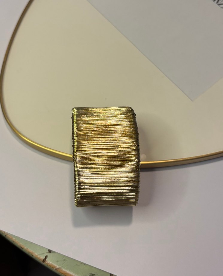 Gold Renk Parlak Altın Bileklik - Görsel 3