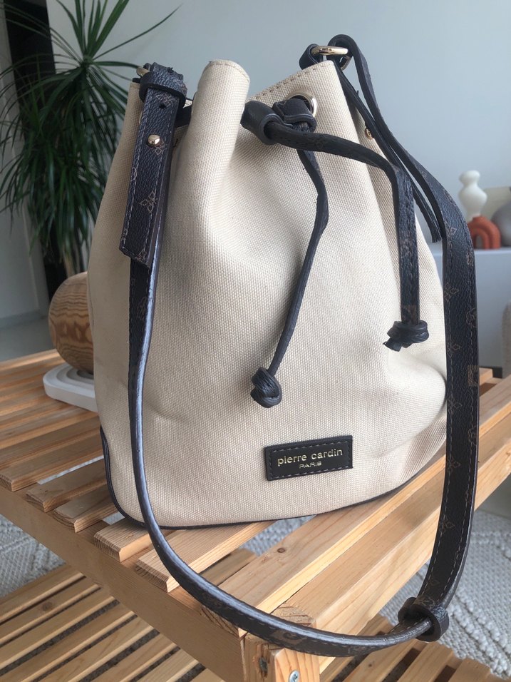 Bej Pierre Cardin Kadın Omuz Çantası - Görsel 2