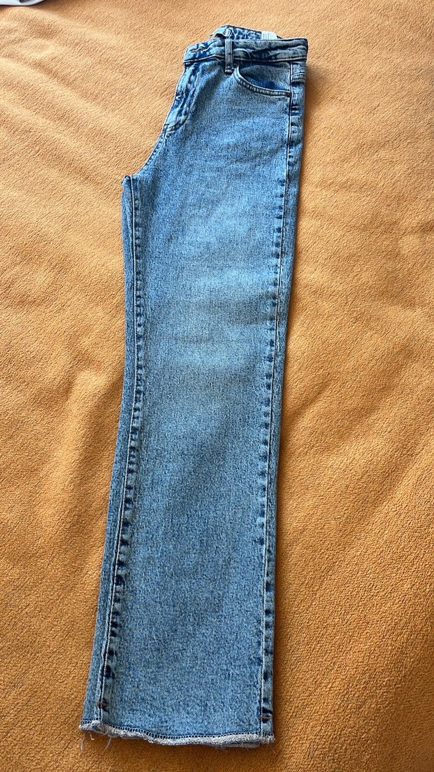 Mavi Yıkamalı Denim Jean — görsel 3/5
