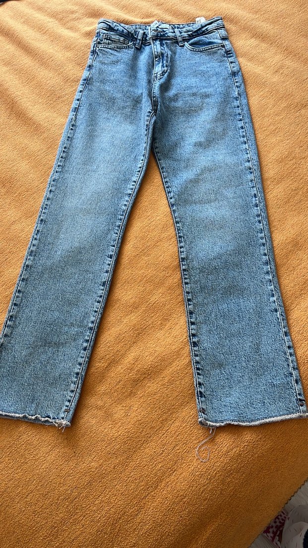 Mavi Yıkamalı Denim Jean — görsel 2/5