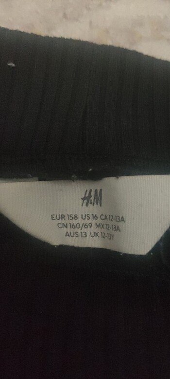 H&M Kız çocuk İspanyol paça tayt