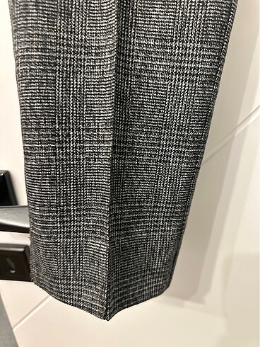 36 Beden Mango kareli pantolon