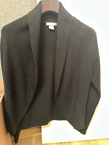 H&M siyah kısa hırka