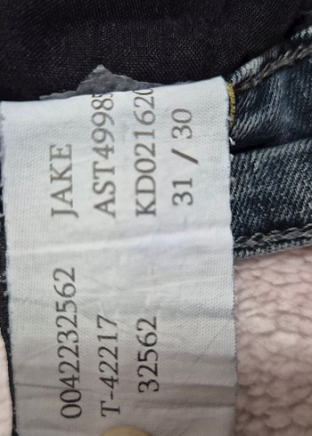 Gri Erkek Normal Boy Denim Kot Pantolon - Görsel 3