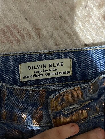 36 Beden Dilvin simli pantalon