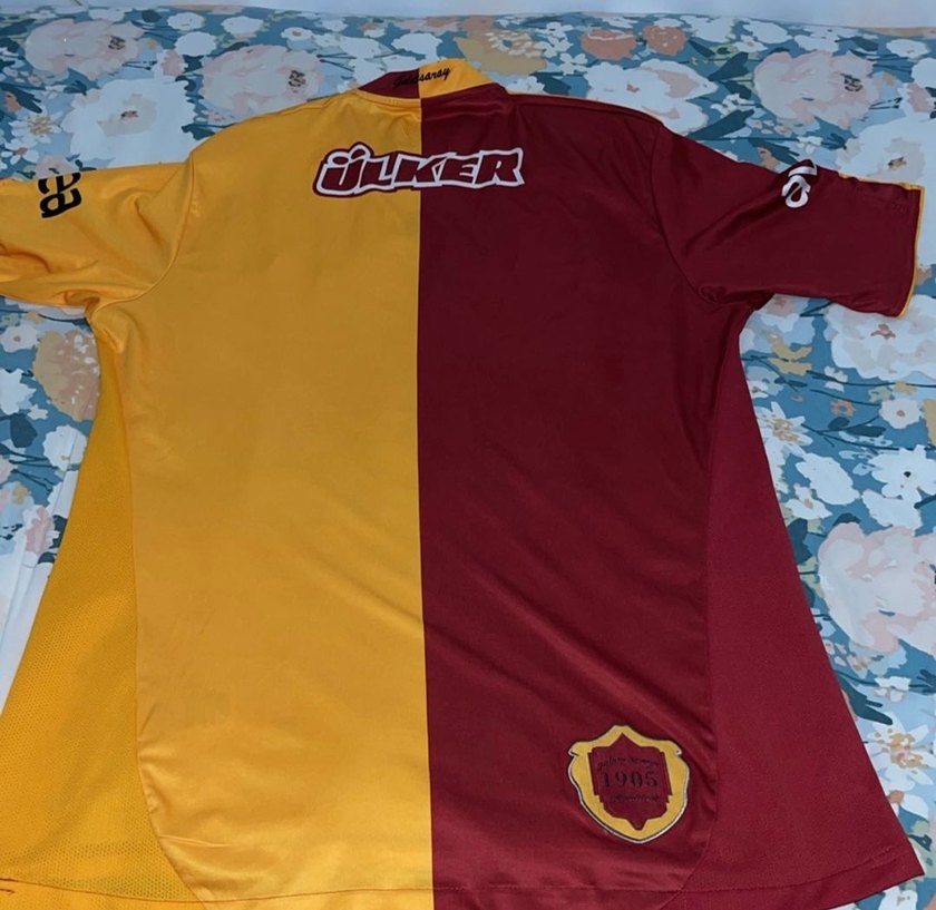 Bordo-Sarı Galatasaray Forma, Kısa Kollu - Görsel 4