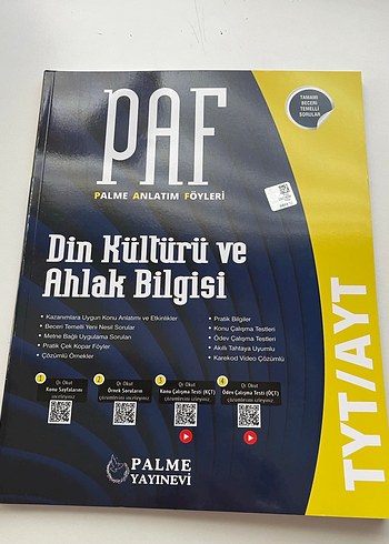 TYT Din Kültürü ve Ahlak Bilgisi Anlatım Föyleri