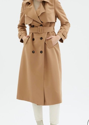 Zühre Bej Kadın  Trençkot Kemerli - Görsel 2
