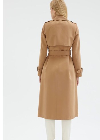 Zühre Bej Kadın  Trençkot Kemerli - Görsel 4