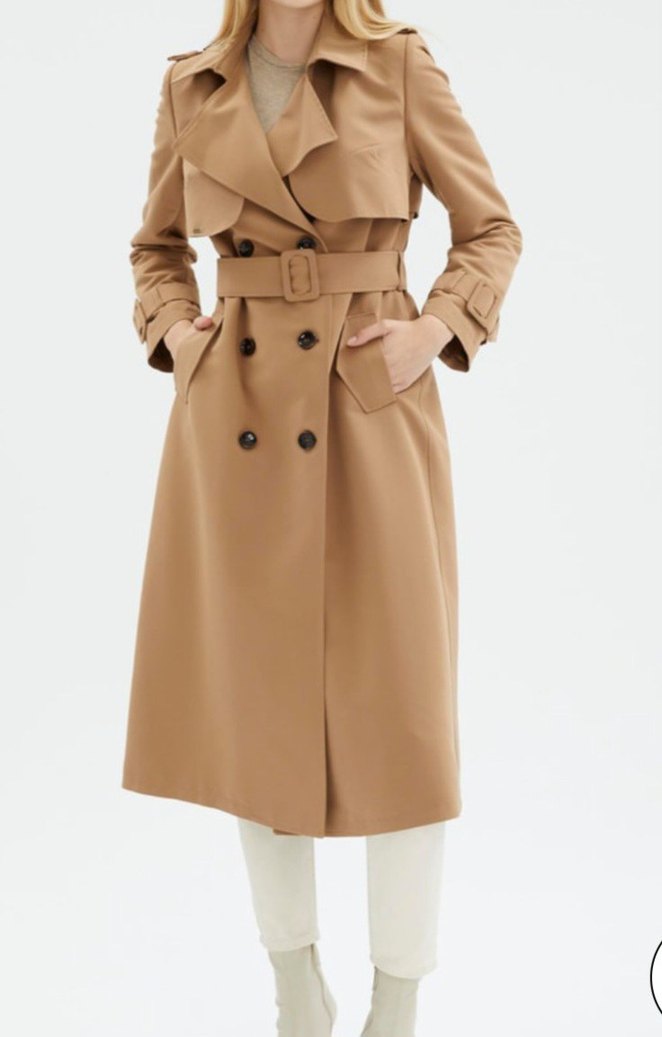 Zühre Bej Kadın  Trençkot Kemerli - Görsel 2