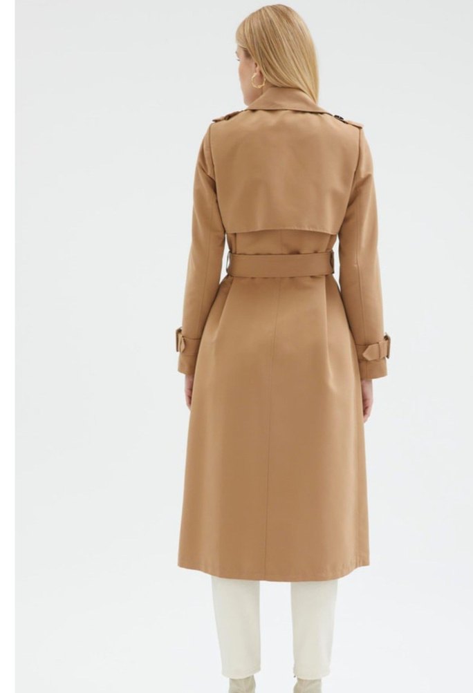 Zühre Bej Kadın  Trençkot Kemerli - Görsel 4