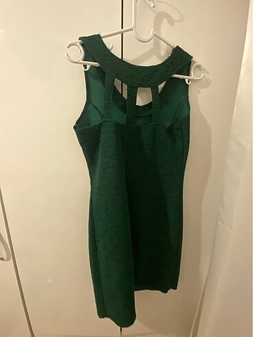 s Beden Yesil elbise