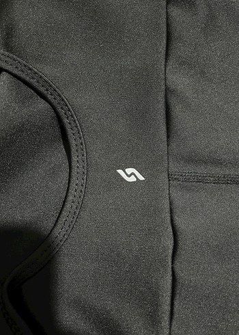 Siyah Kolsuz Kadın Midi Tulum - Görsel 3