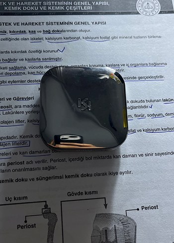 Kare Siyah Pudra Kutusu - Görsel 2