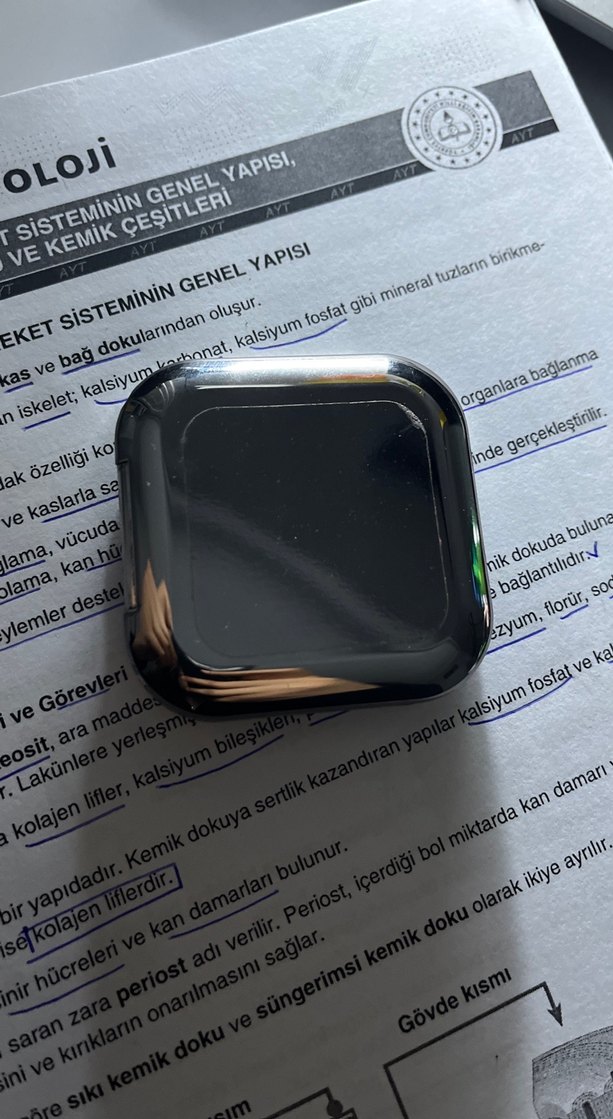 Kare Siyah Pudra Kutusu - Görsel 3