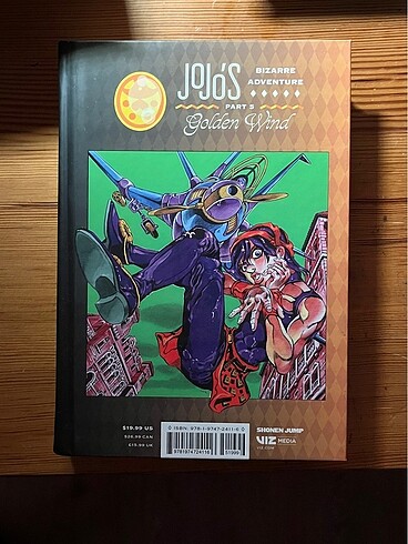  Jojo Golden Wind (Part5) vol3