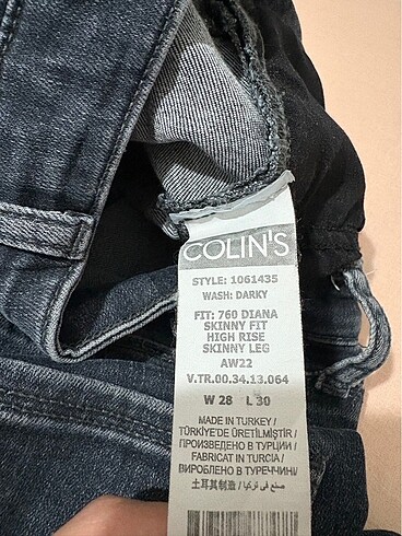 Colins kot pantolon