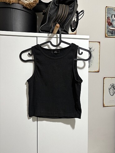 Trendyol Siyah crop