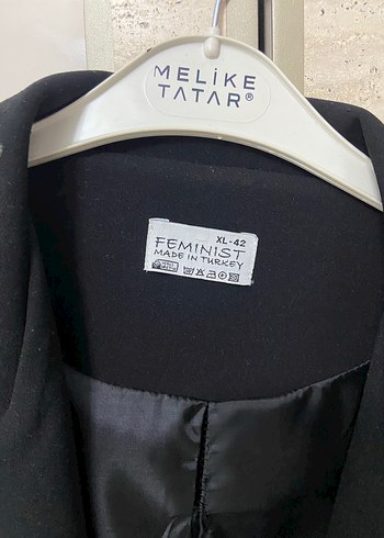 Siyah Kadın  Blazeri - Görsel 3