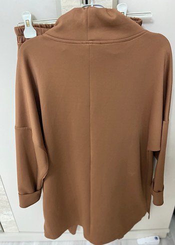 Kadın Kahverengi Uzun Kollu takım - Görsel 2