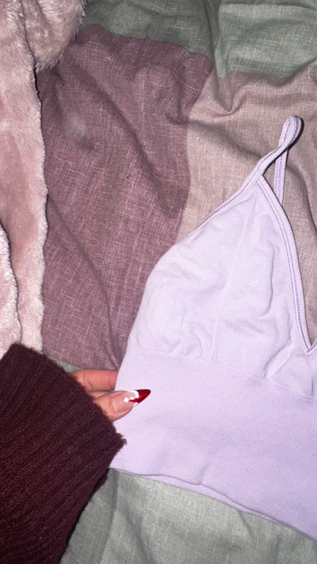 Beyaz Pastel Bralet - Görsel 2