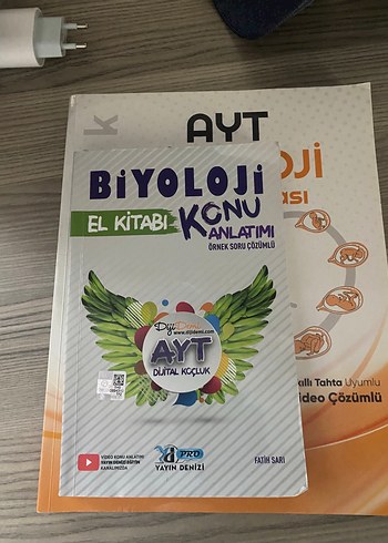 AYT Biyoloji Konu Anlatımı ve Biyotik ayt biyoloji test kitabı