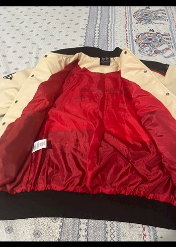 Kadın Çok Renkli Deri Street Wear Ceket - Görsel 4