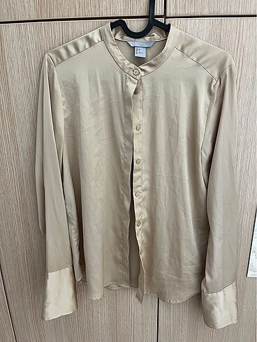 H&M saten gömlek